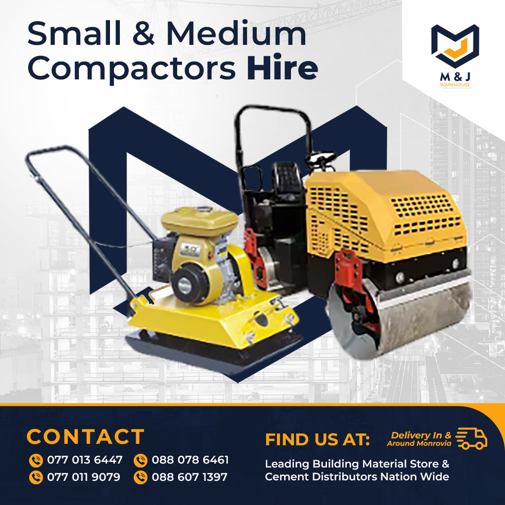 Small & Medium Compactors Hire