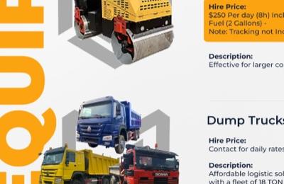 Dump Trucks Hire